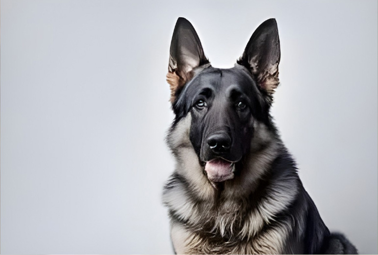 Blue German Shepherd