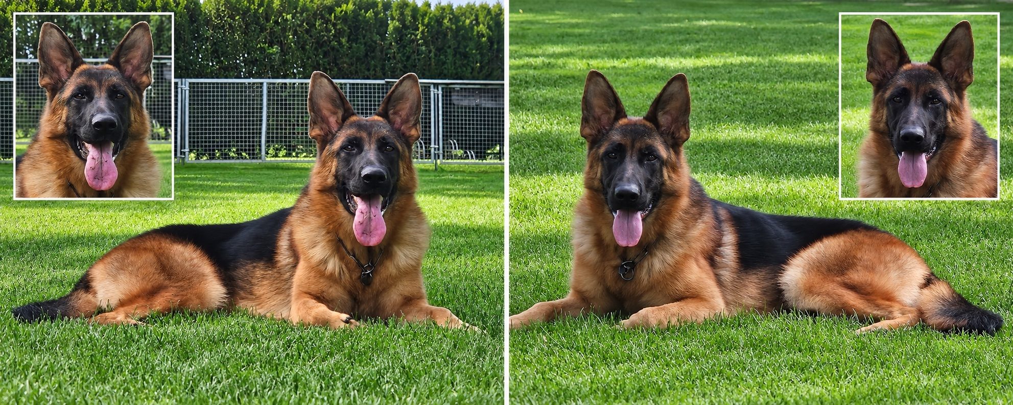 Phoebe and Pakroz vom Springberg, brother and sister German Shepherd imports, Kempkes Executive K9